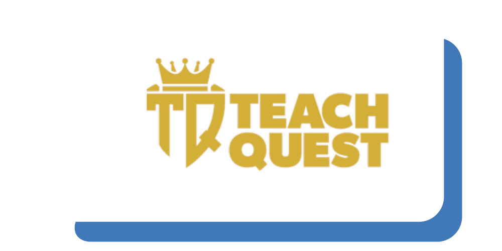 Logo for the TeachQuest Education Game.